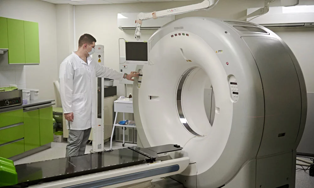 Magnetic resonance tomography (MRT)